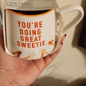 Mug you're doing great sweetie